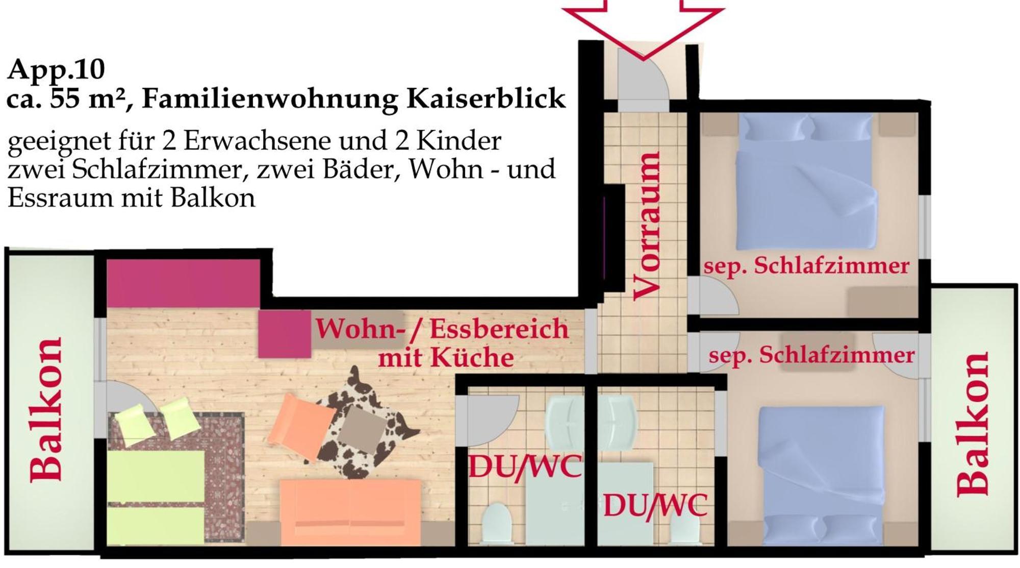 Kaiserapart Ellmau Zentrum エクステリア 写真