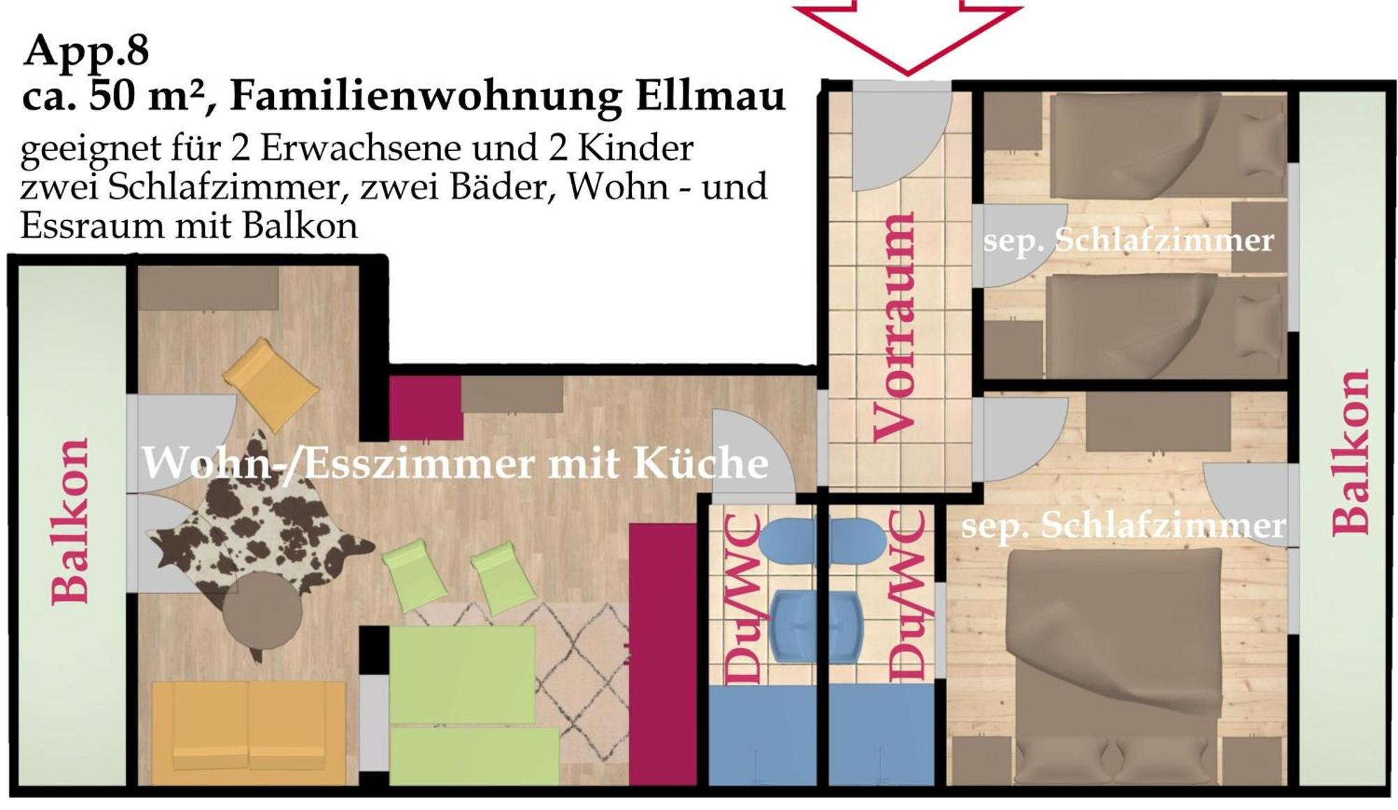Kaiserapart Ellmau Zentrum エクステリア 写真